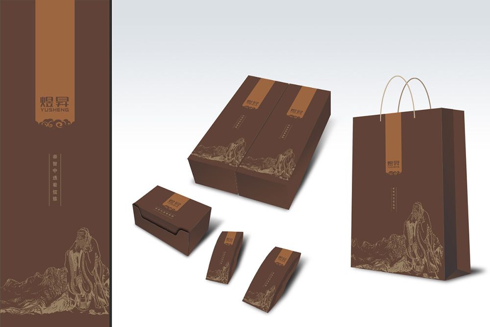 煜昇茶葉精裝包裝設計