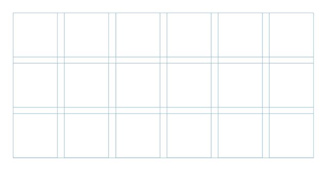 如何在平面設計中使用網格